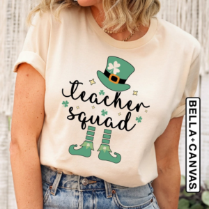 Teacher Squad Shirt, St Patricks Day Teacher Shirt, St Patrick’s Day Shirt, St Patrick’s Day Teacher Squad Shirt, Patrick’s Day Teacher Gift