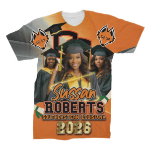 Personalized All Over Print Graduation T-Shirt